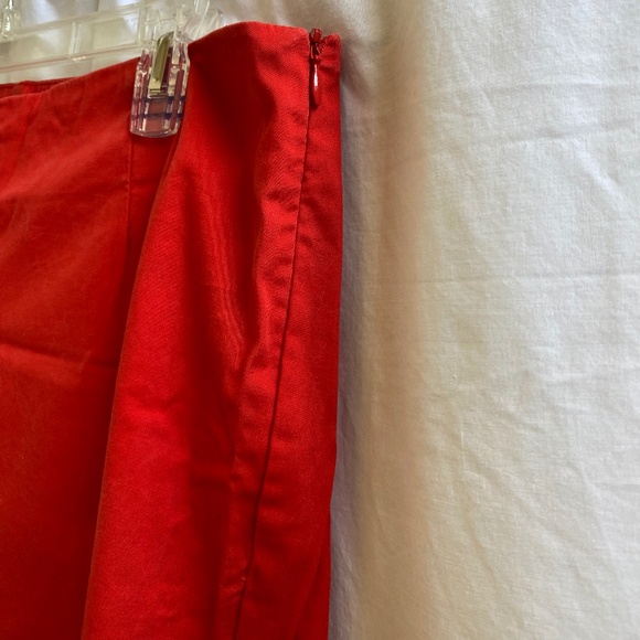 Boston Proper Red Capri Size: 14 - Picture 7 of 8